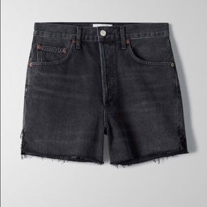 Agolde Dee Short - Black - size 28